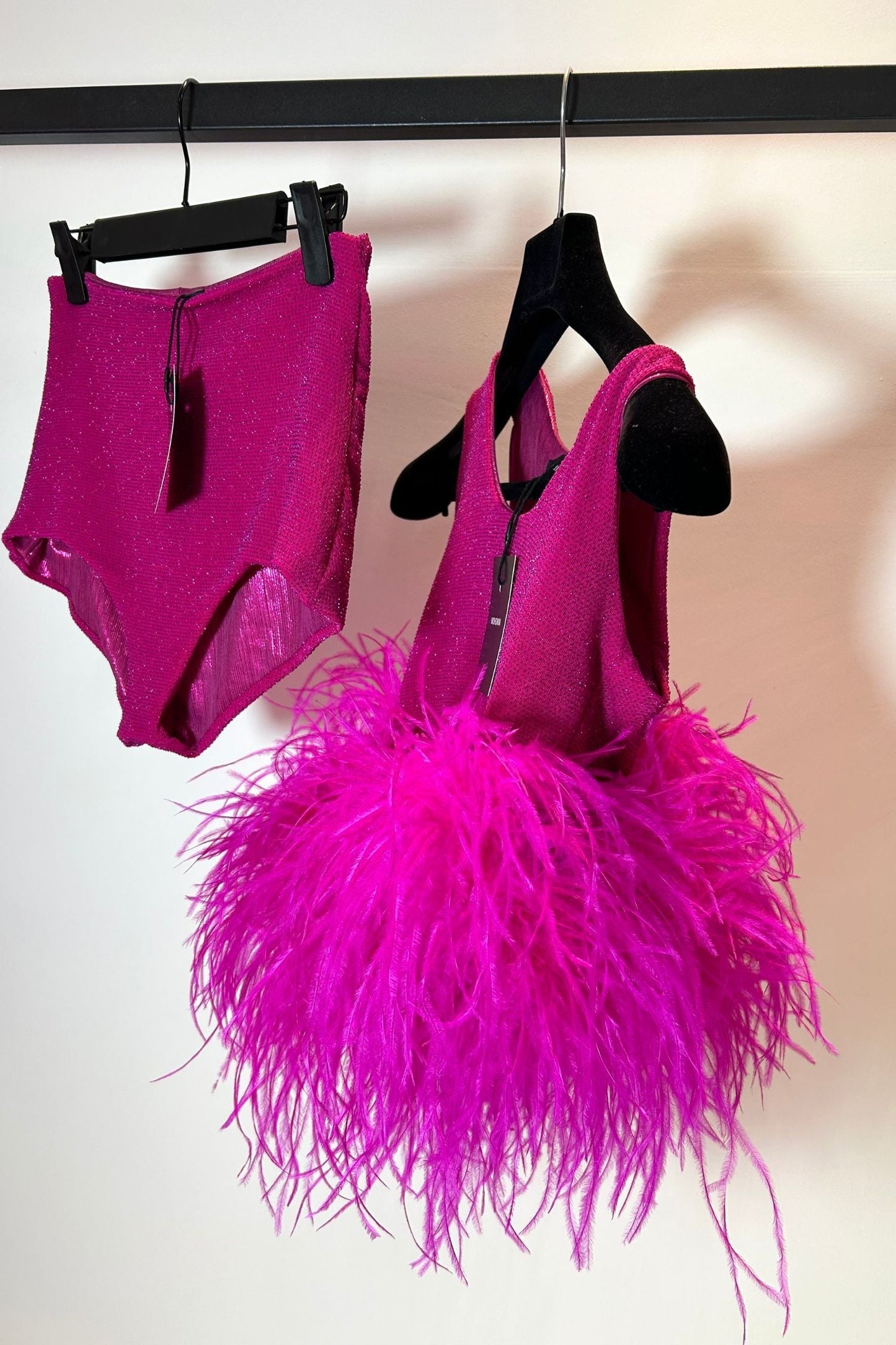 LIBERTY FEATHER TRIM CO-ORD