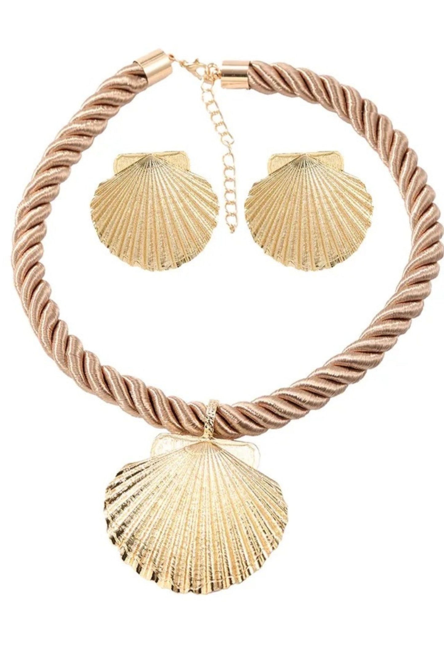 SHELL ROPE NECKLACE