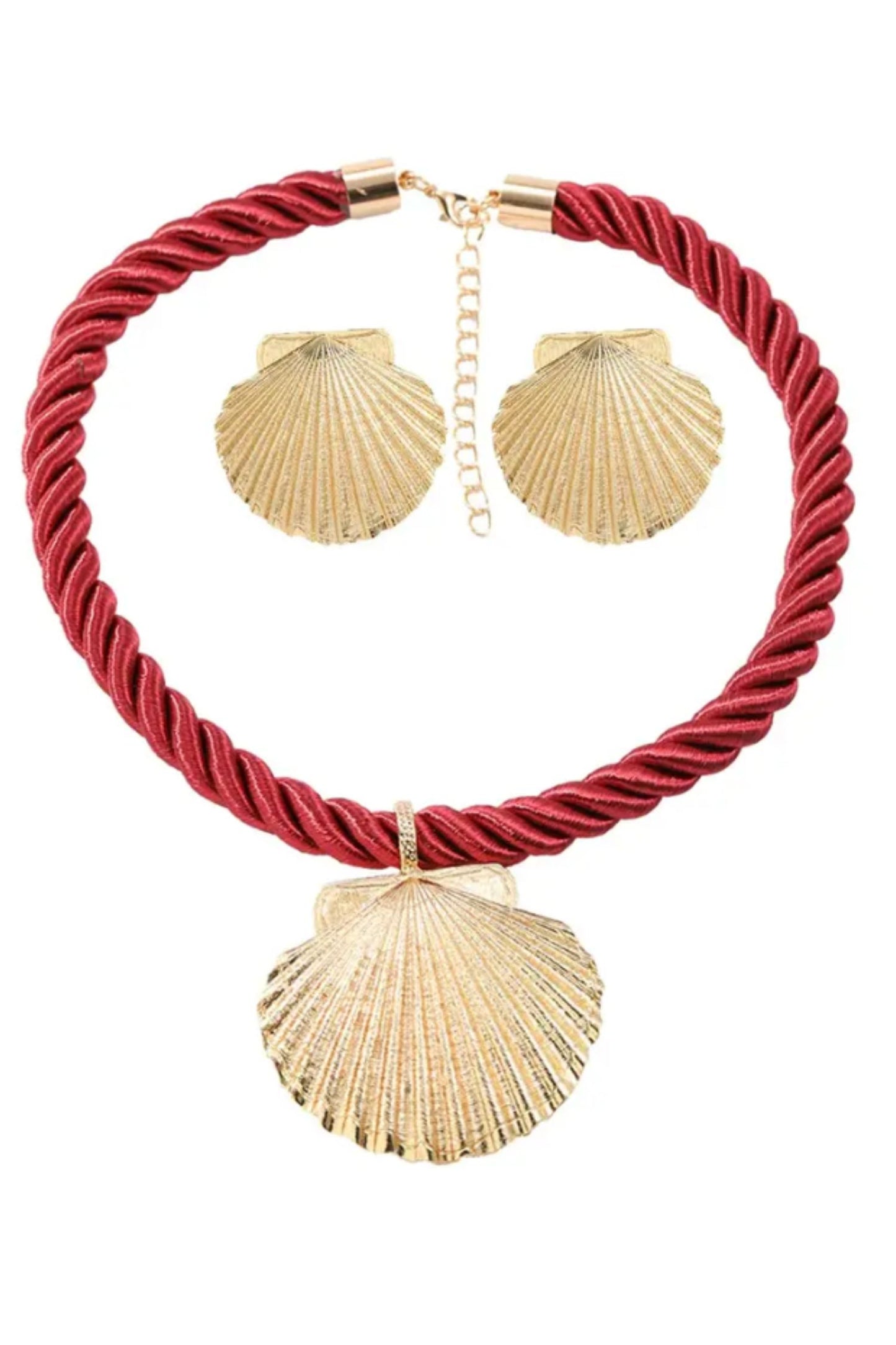SHELL ROPE NECKLACE