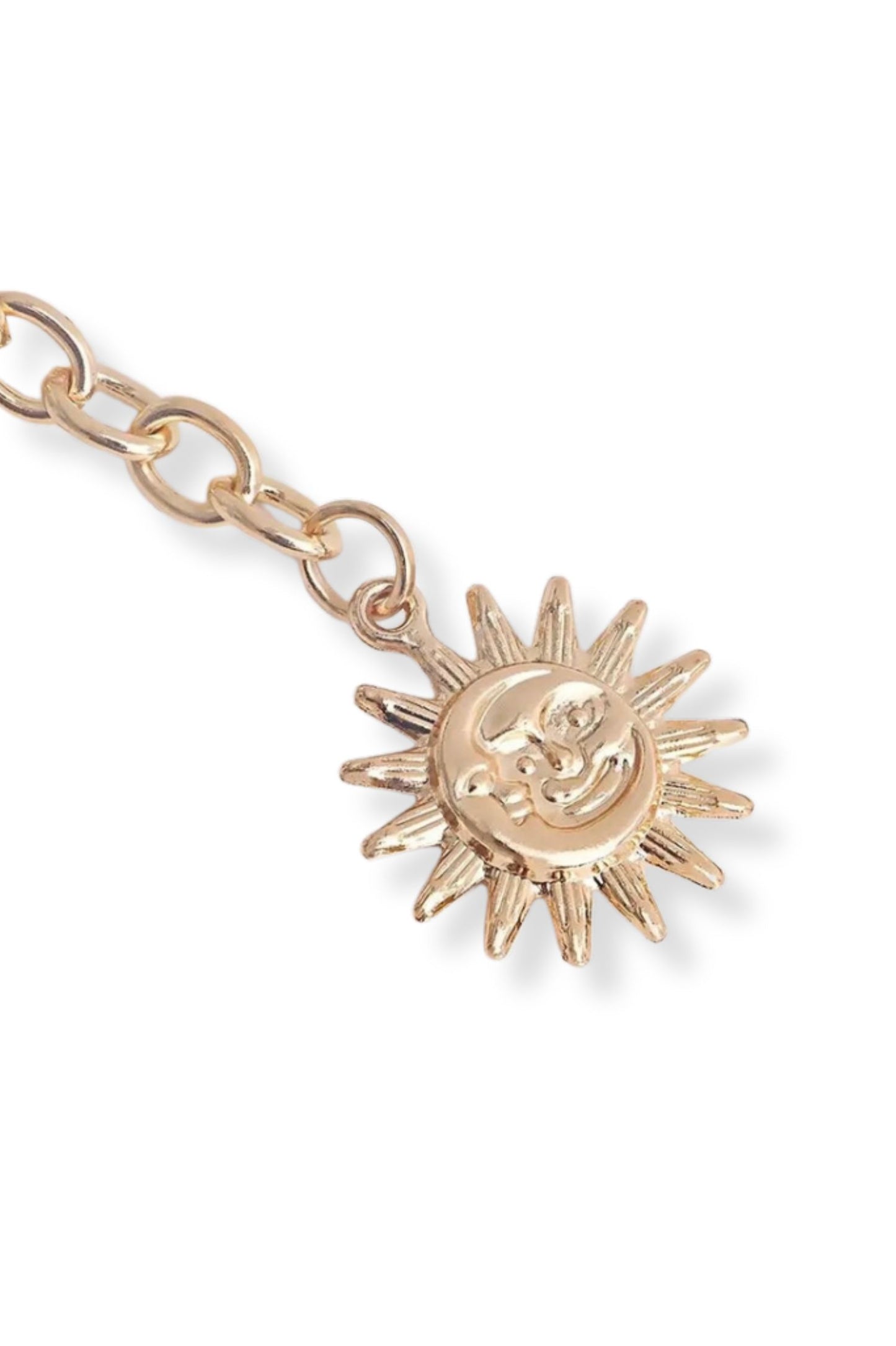 SOLSTICE SUN BELLY CHAIN BELT - GOLD