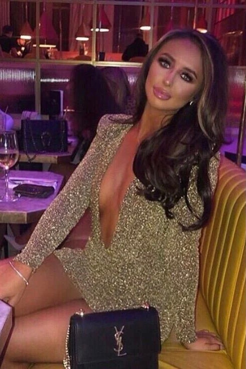 HEIDI DEEP PLUNGE SHOULDER PAD MINI DRESS - SPARKLE