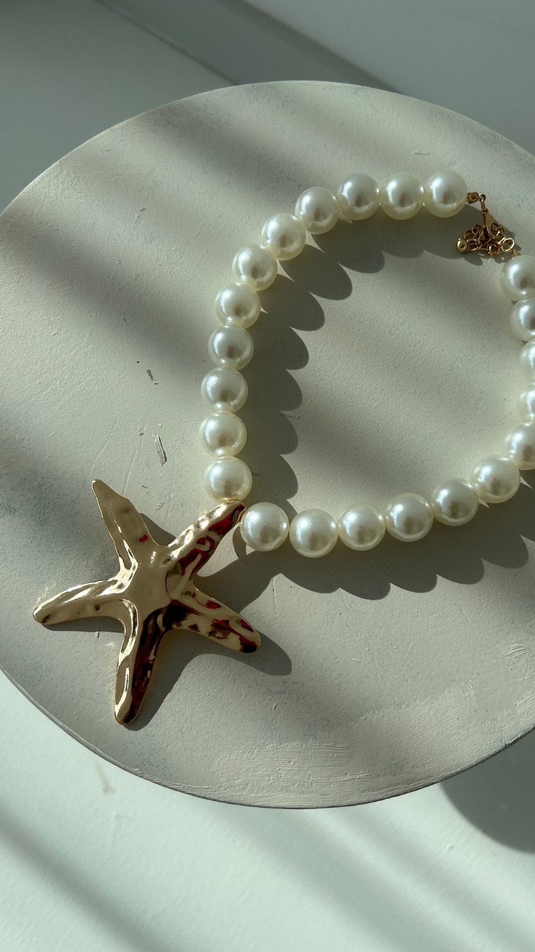 STARFISH PEARL NECKLACE - IN STOCK