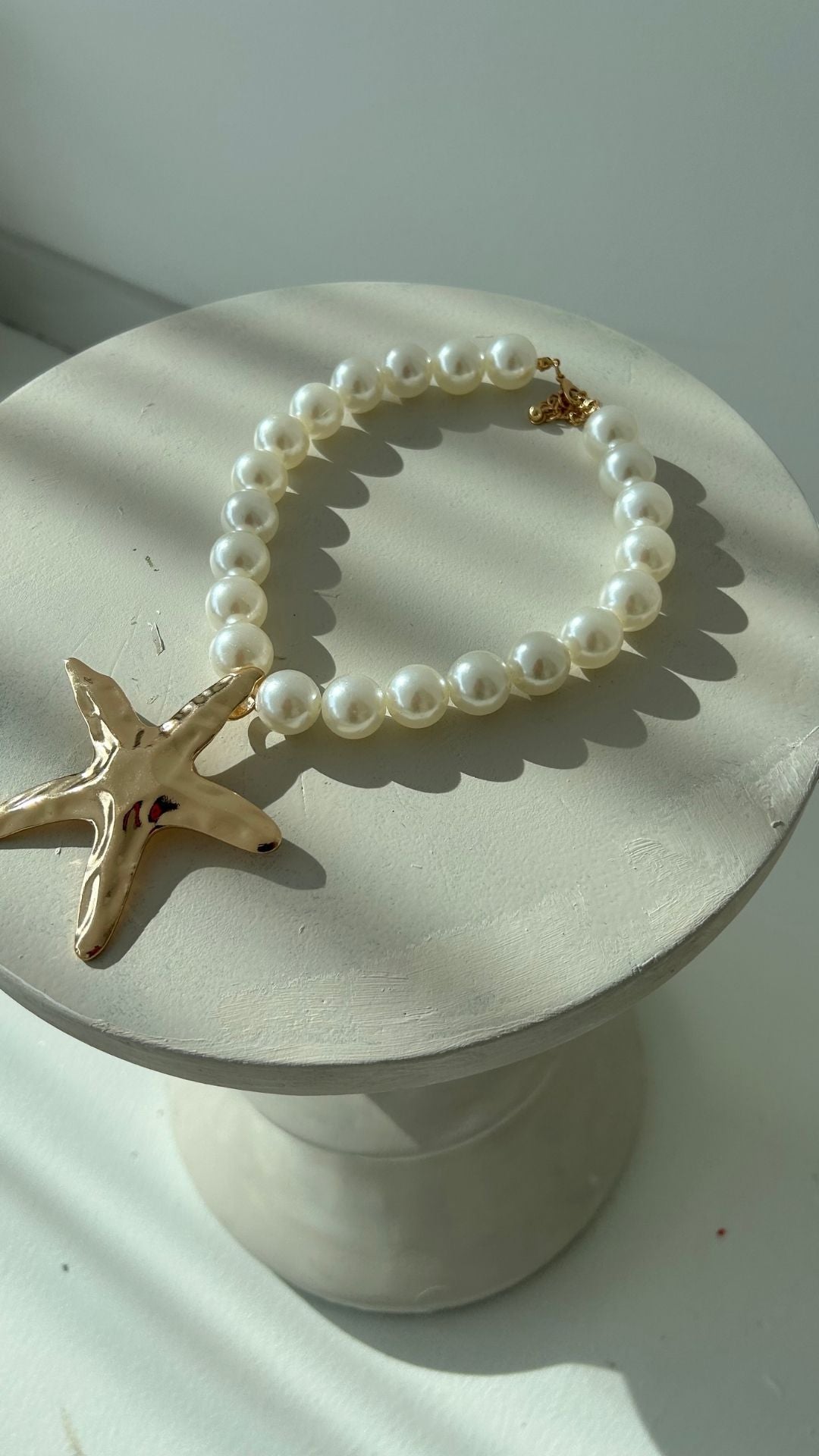STARFISH PEARL NECKLACE - IN STOCK