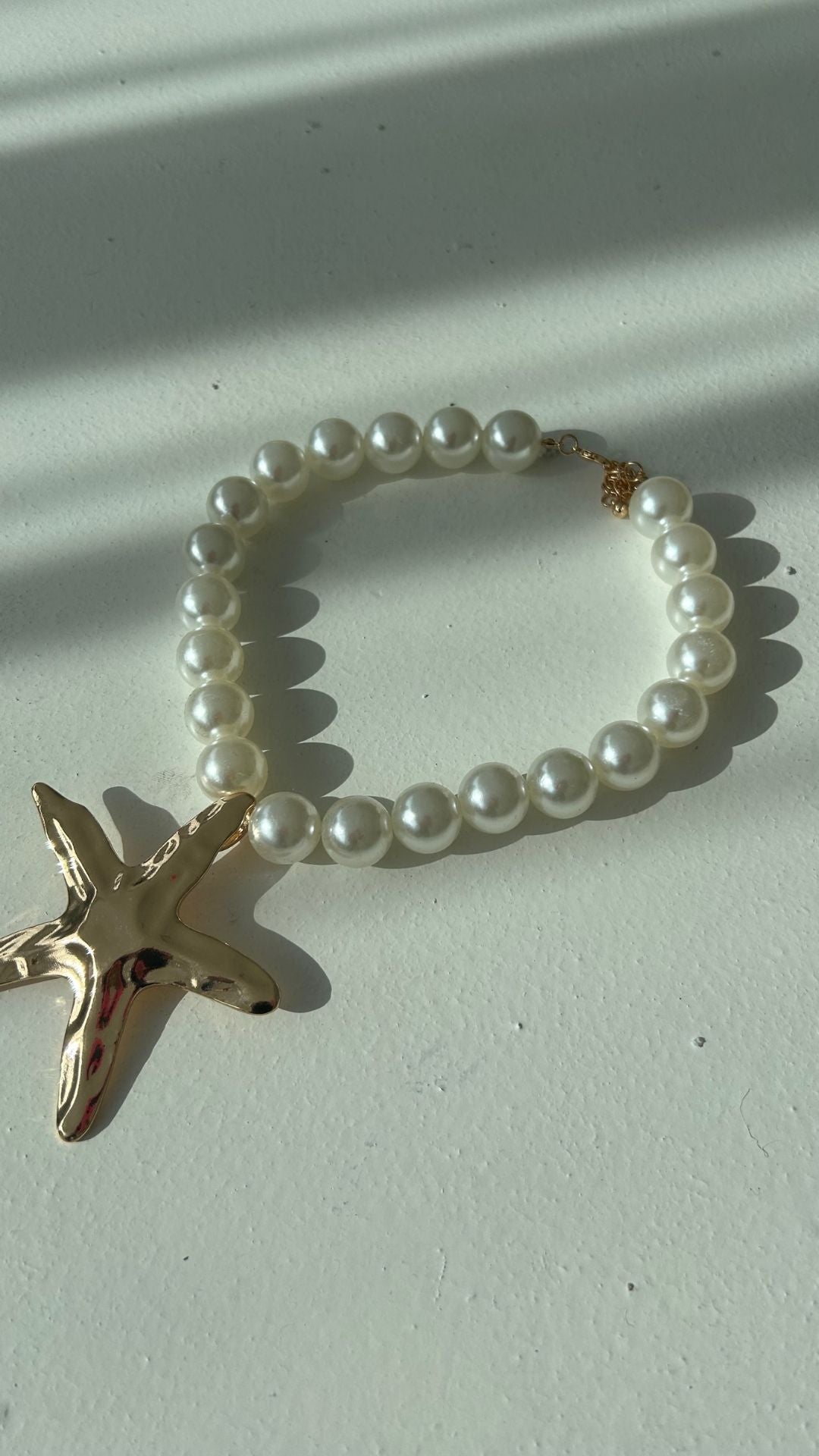 STARFISH PEARL NECKLACE - IN STOCK