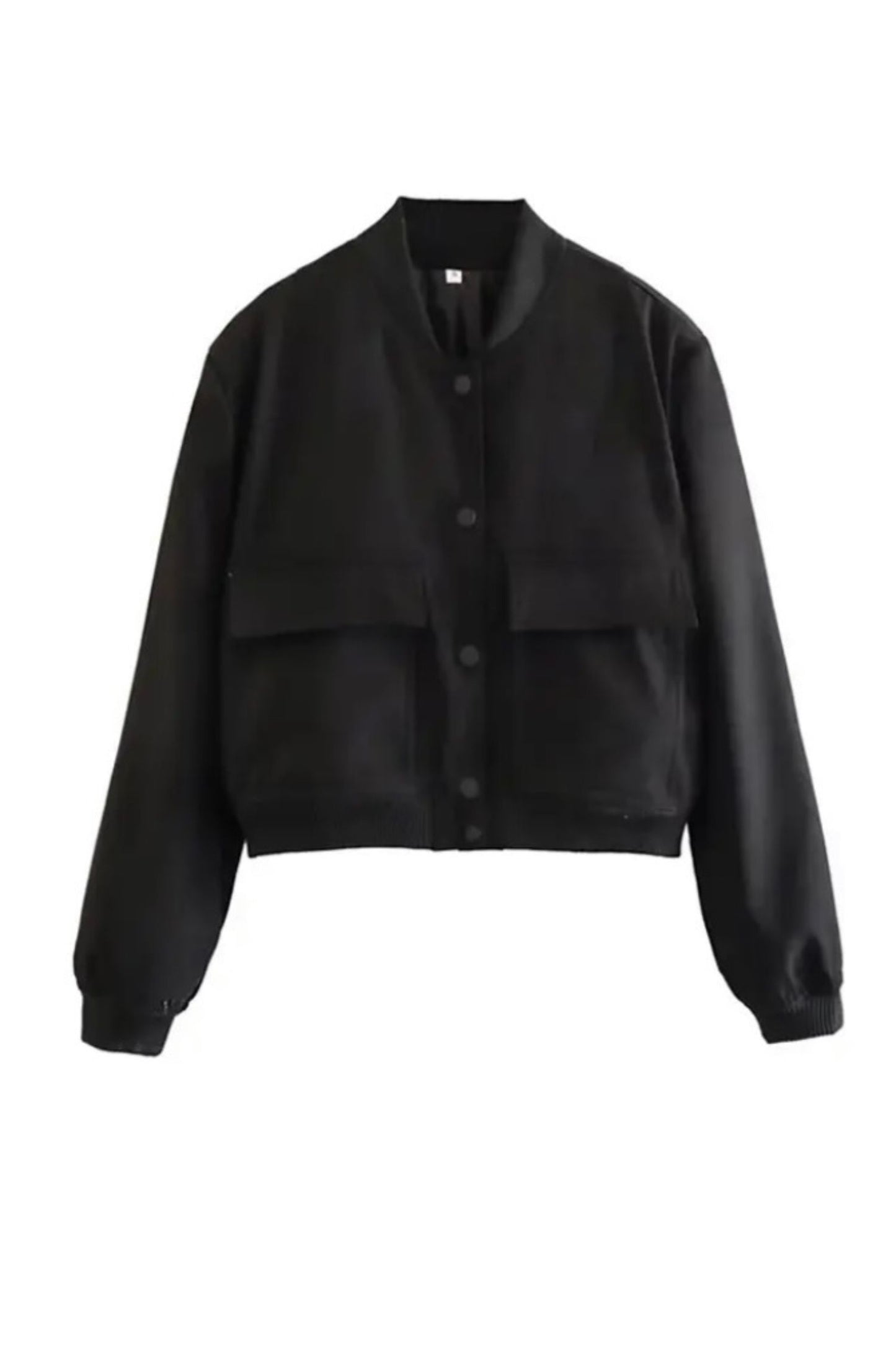 EDEN BLACK BOMBER JACKET - IN STOCK