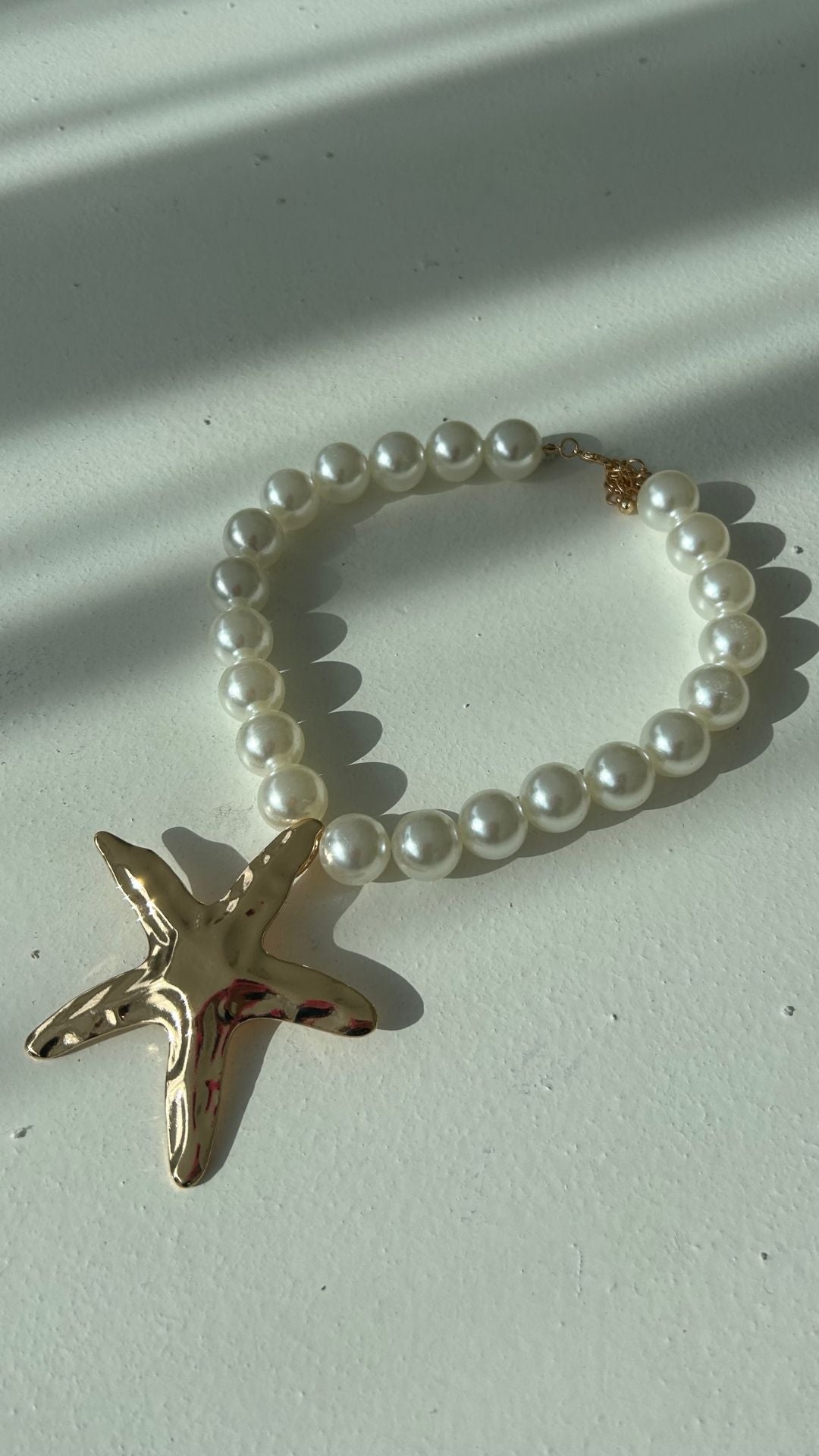 STARFISH PEARL NECKLACE - IN STOCK