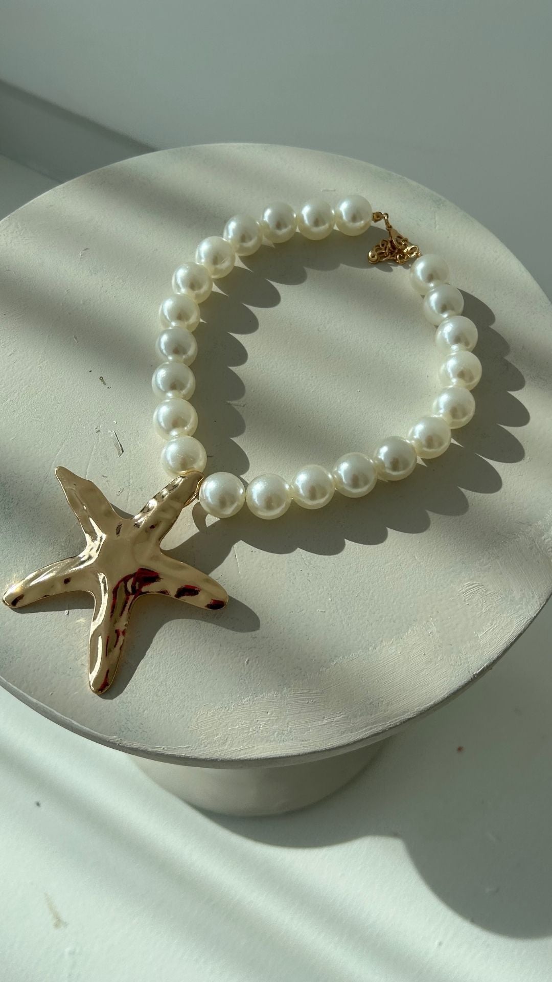 STARFISH PEARL NECKLACE - IN STOCK