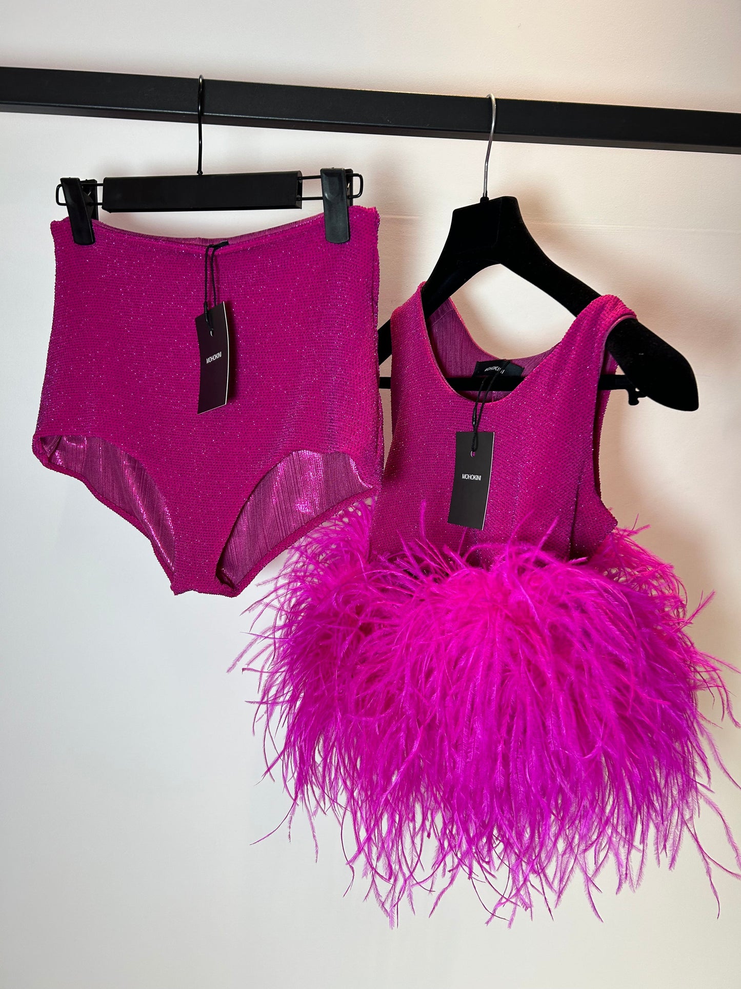 LIBERTY FEATHER TRIM CO-ORD