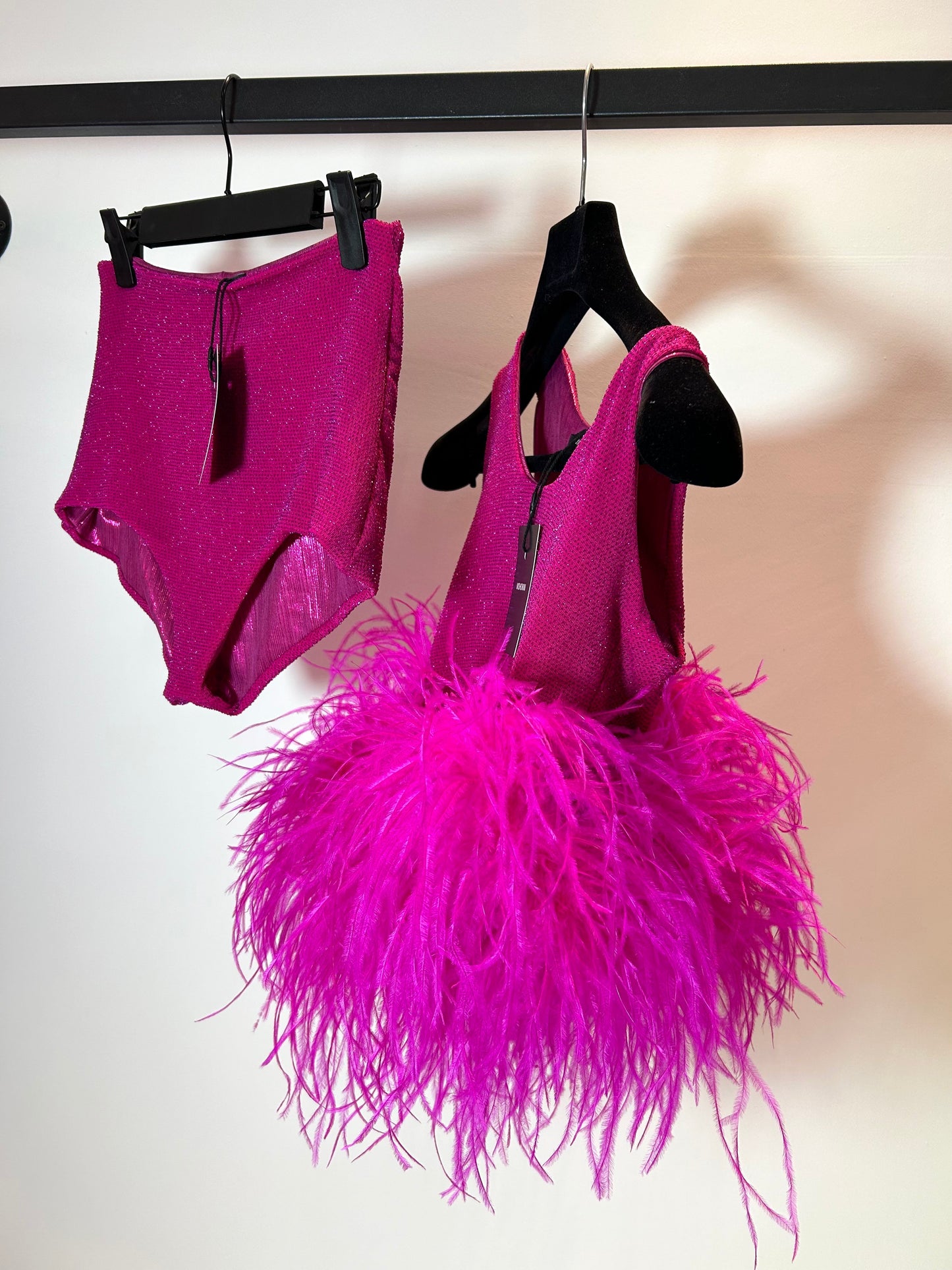 LIBERTY FEATHER TRIM CO-ORD