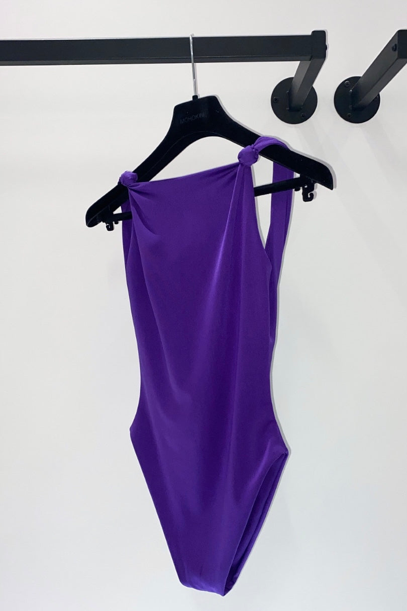 MARLEY X SASHA  LOW BACK KNOT DETAIL BODYSUIT AND SKIRT