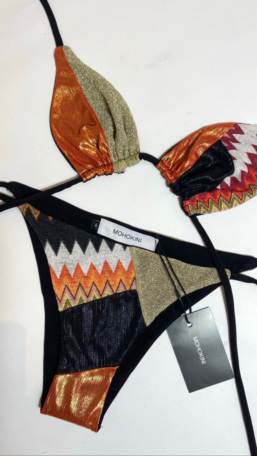 LIMITED EDITION FLORA BIKINI - BURNT ORANGE