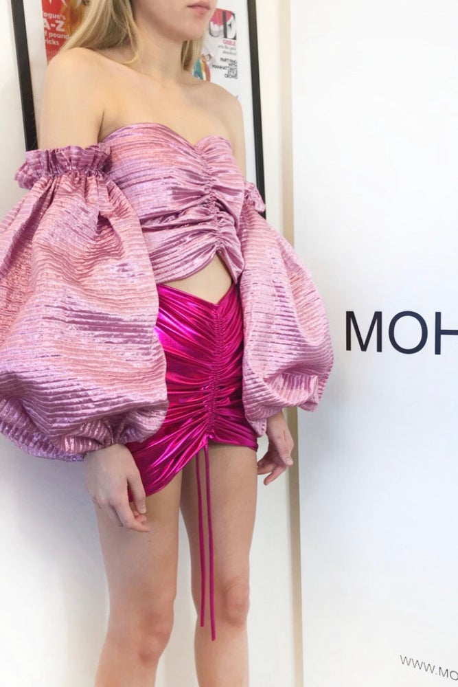 SOPHIA • OFF SHOULDER • OVERSIZED BALLOON SLEEVE TOP