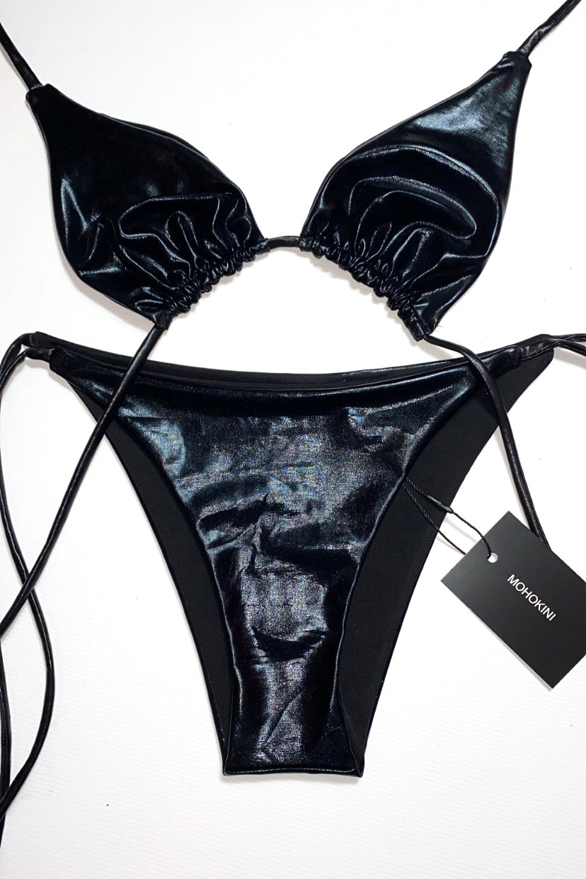 FLORA BIKINI METALLICS