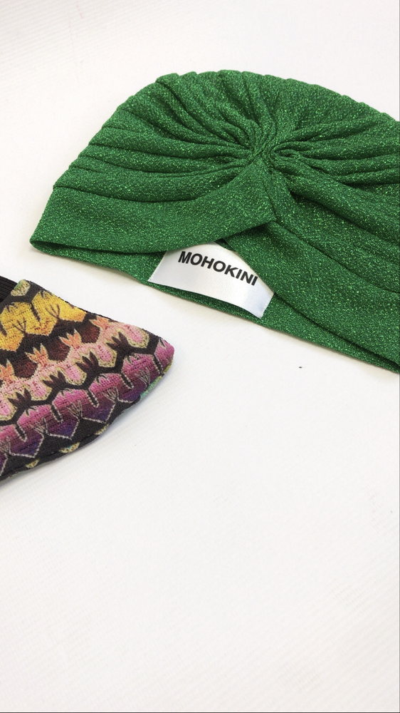 MIA • TURBAN • EMERALD GREEN