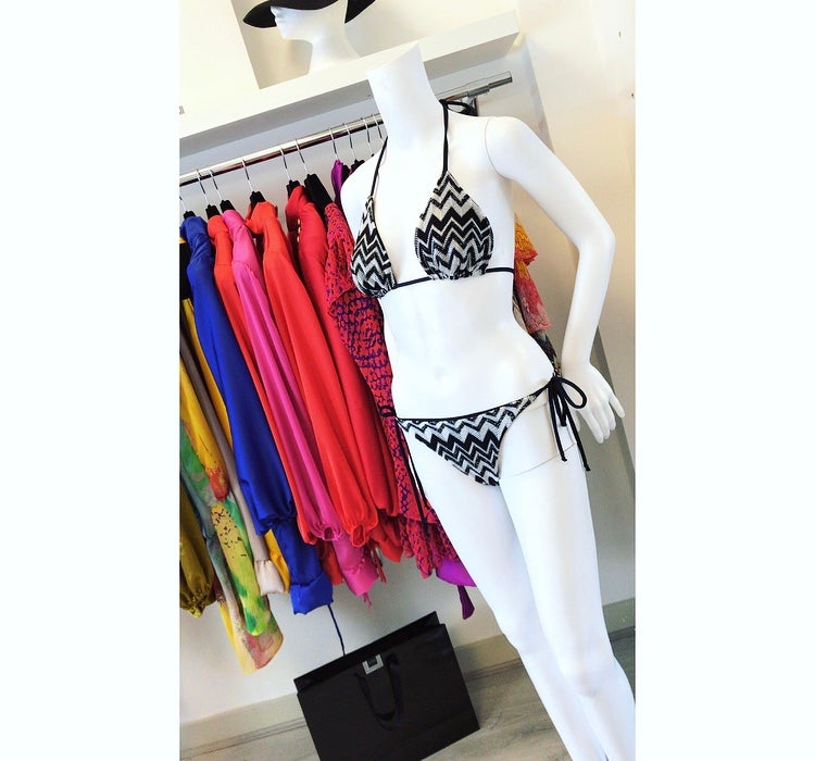 FLORA BIKINI GLOSSY MONO