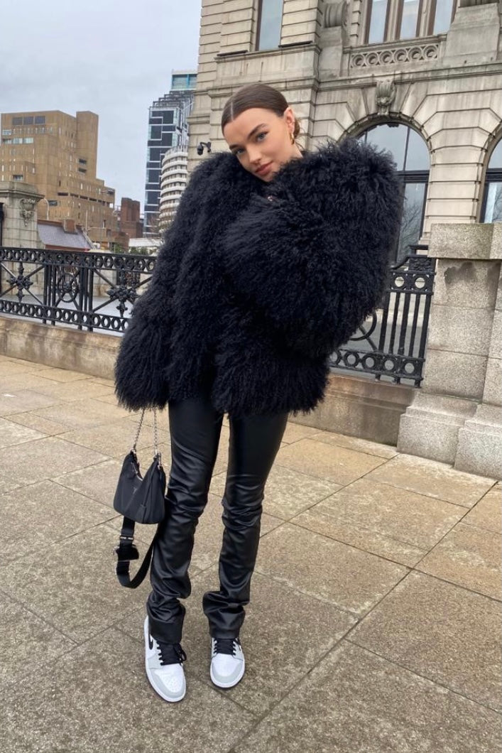 SELENE MONGOLIAN FUR JACKET