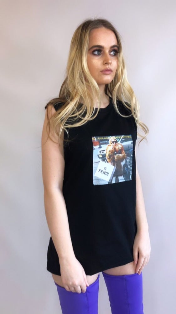 TEE ALL I EVER WANTED WAS EVERYTHING • TEE • BLACK