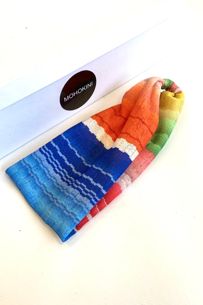 SAHARA HEADBAND MATILDA MULTICOLOUR STRIPE