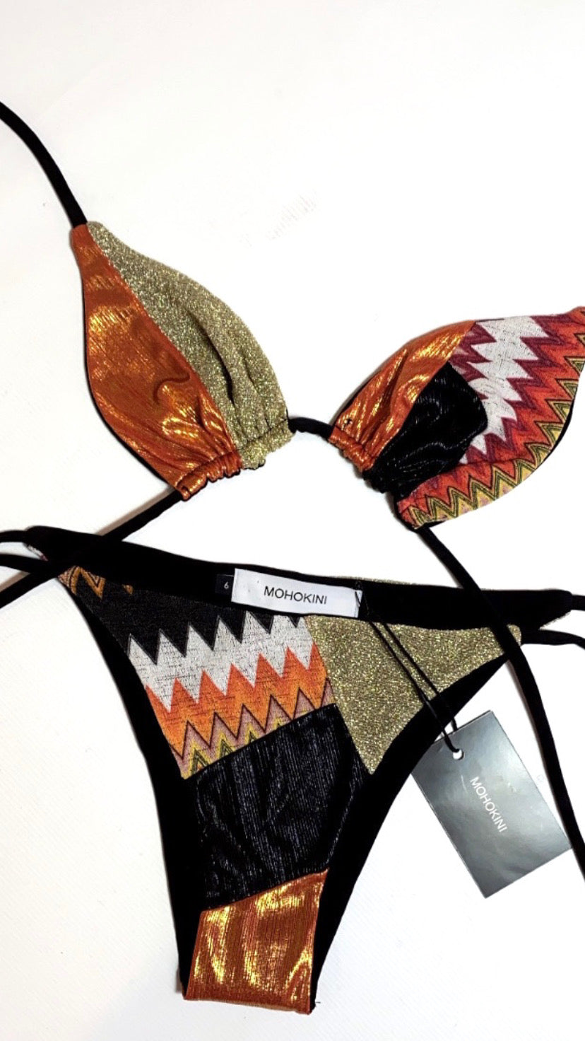 LIMITED EDITION FLORA BIKINI - BURNT ORANGE