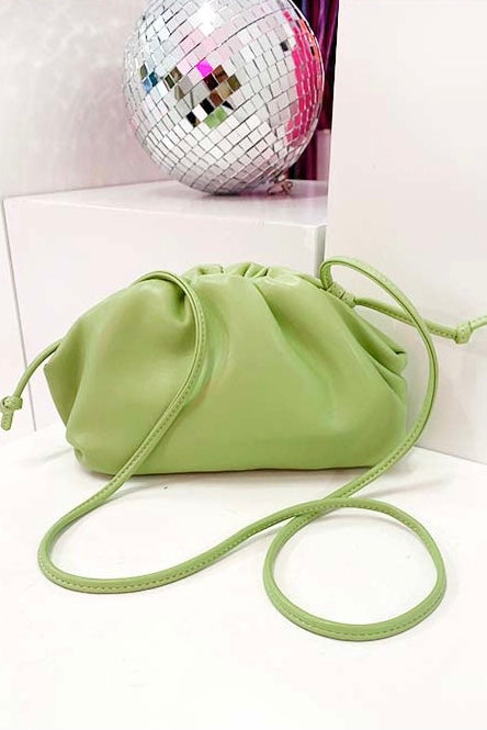VIVIAN VEGAN LEATHER POUCH BAG * PRE ORDER *