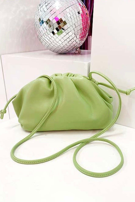 VIVIAN VEGAN LEATHER POUCH BAG * PRE ORDER *