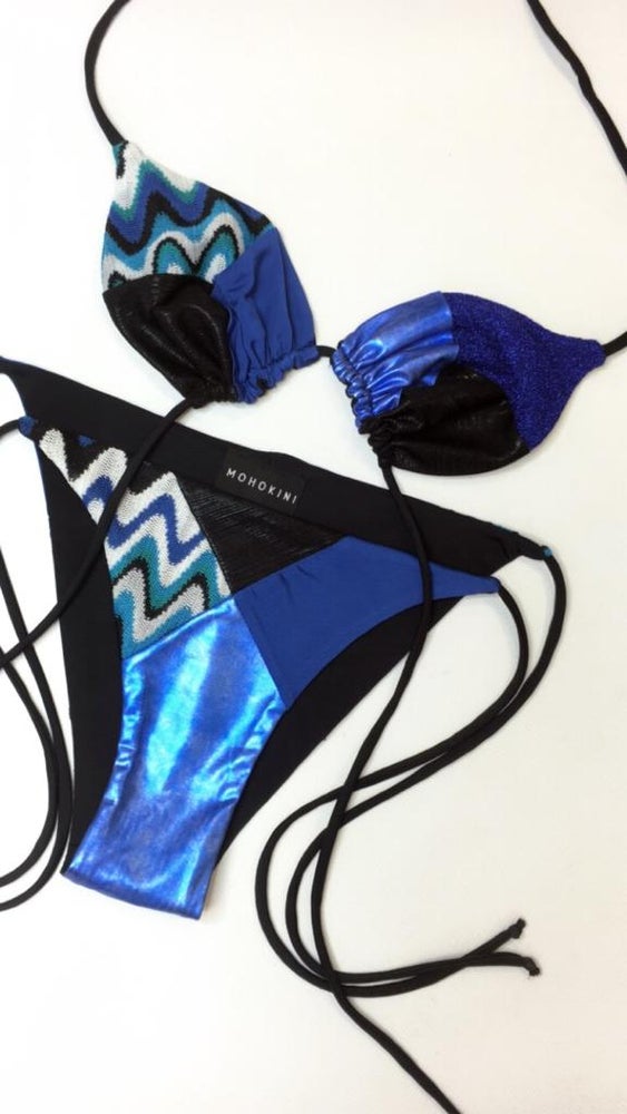 LIMITED EDITION FLORA BIKINI - BLUE
