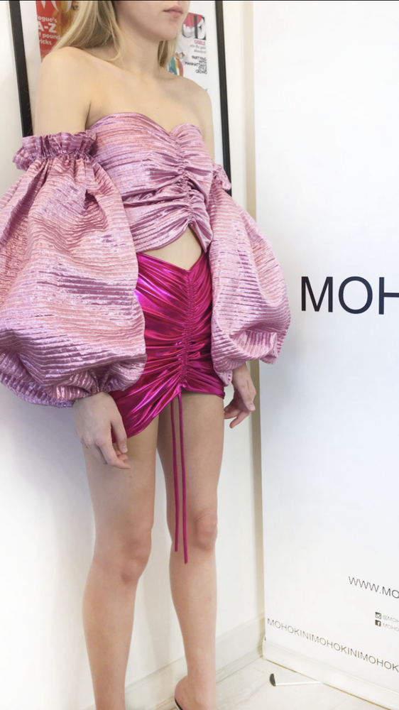 SOPHIA • OFF SHOULDER • OVERSIZED BALLOON SLEEVE TOP