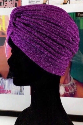 MIA • TURBAN • PURPLE