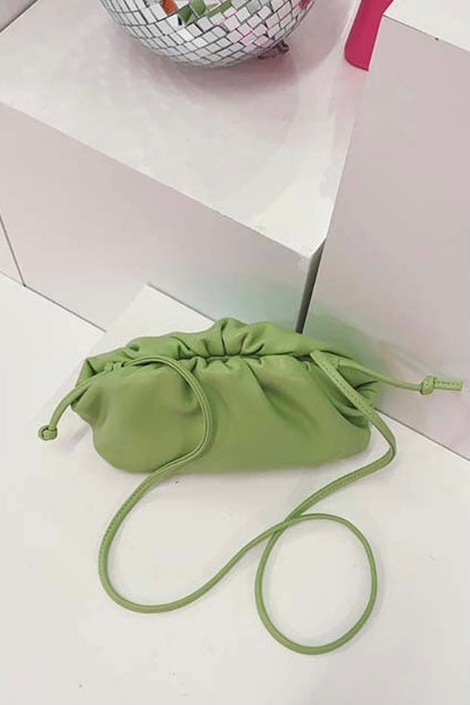VIVIAN VEGAN LEATHER POUCH BAG * PRE ORDER *