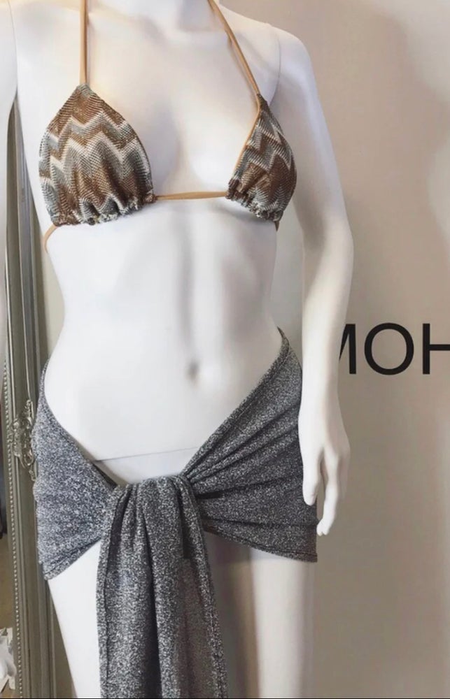 SAFFRON SARONG IN SPARKLE