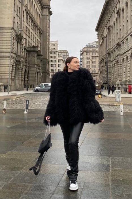 SELENE MONGOLIAN FUR JACKET