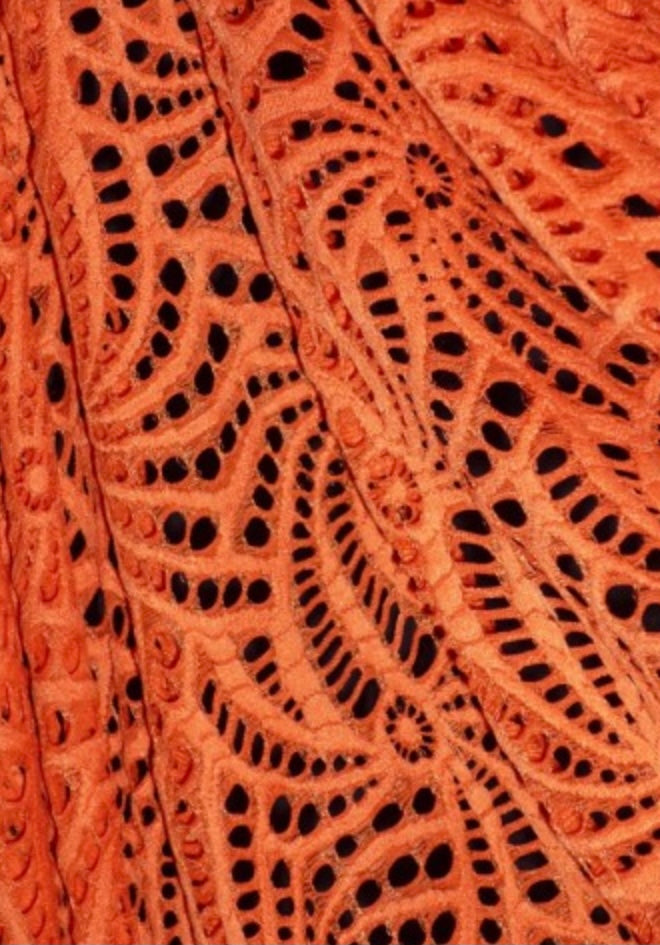 DARIA SIDE SPLIT KNOT DETAIL SKIRT - CROCHET