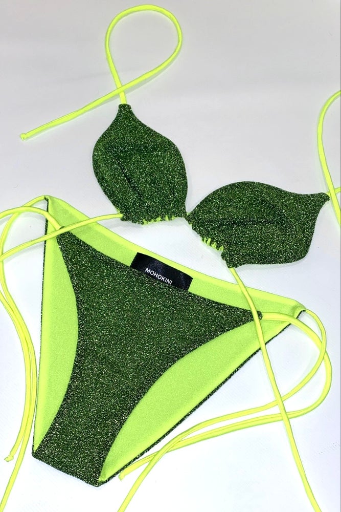 FLORA TRIANGLE BIKINI - SPARKLE