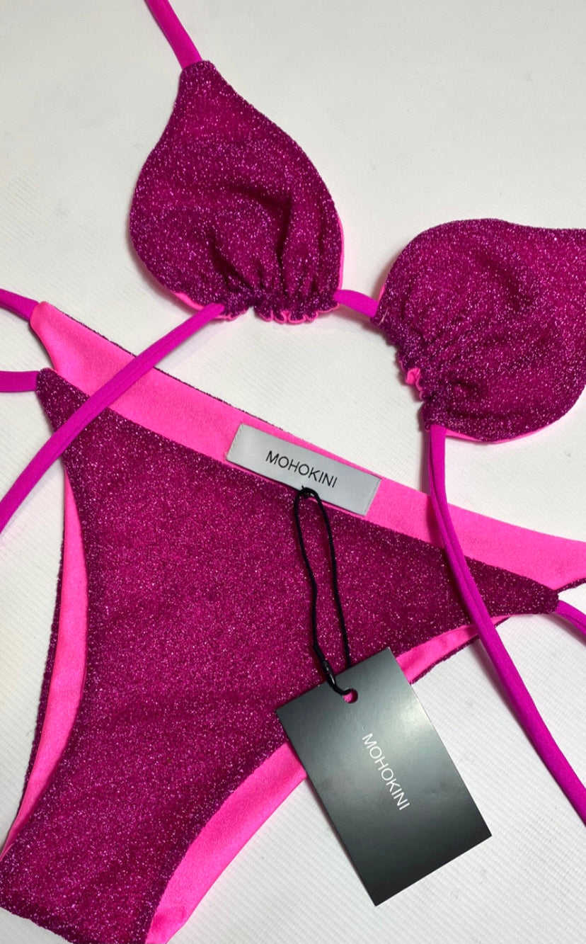 FLORA TRIANGLE BIKINI - SPARKLE