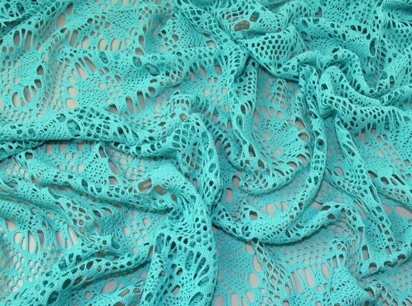 DARIA SIDE SPLIT KNOT DETAIL SKIRT - CROCHET