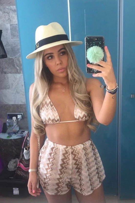 MYA  SHORTS - GLOSSY COPPER