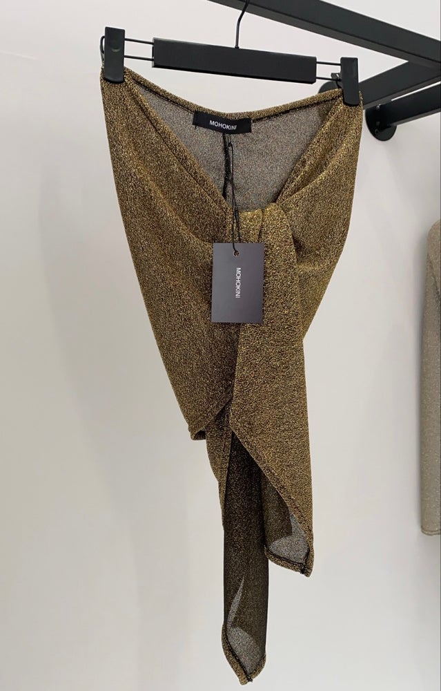 SAFFRON SARONG IN SPARKLE