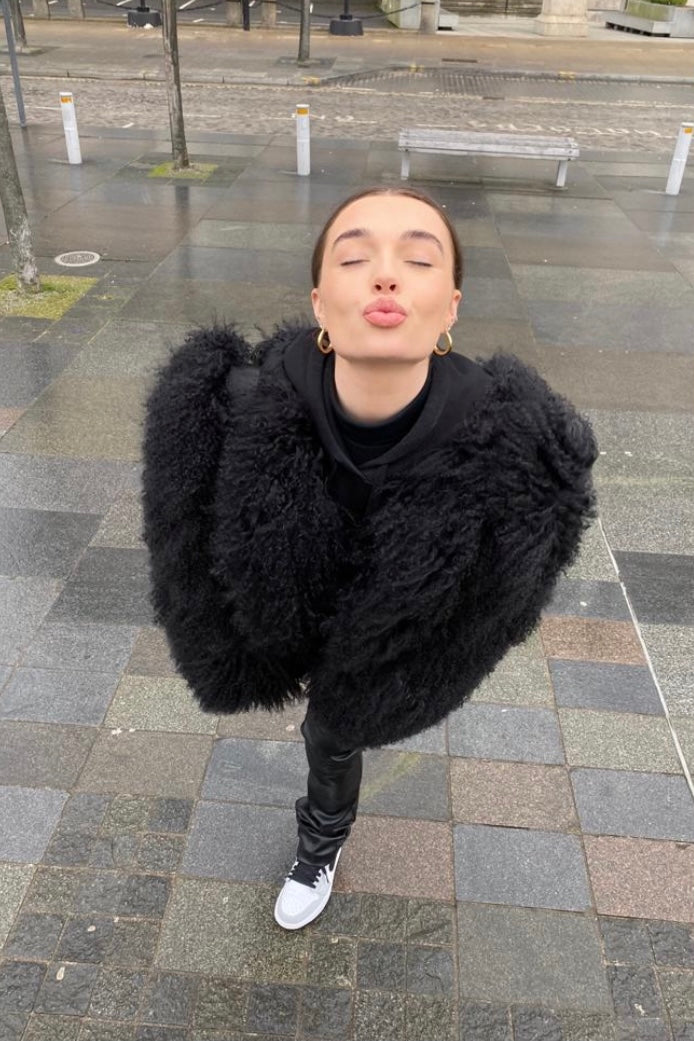 SELENE MONGOLIAN FUR JACKET