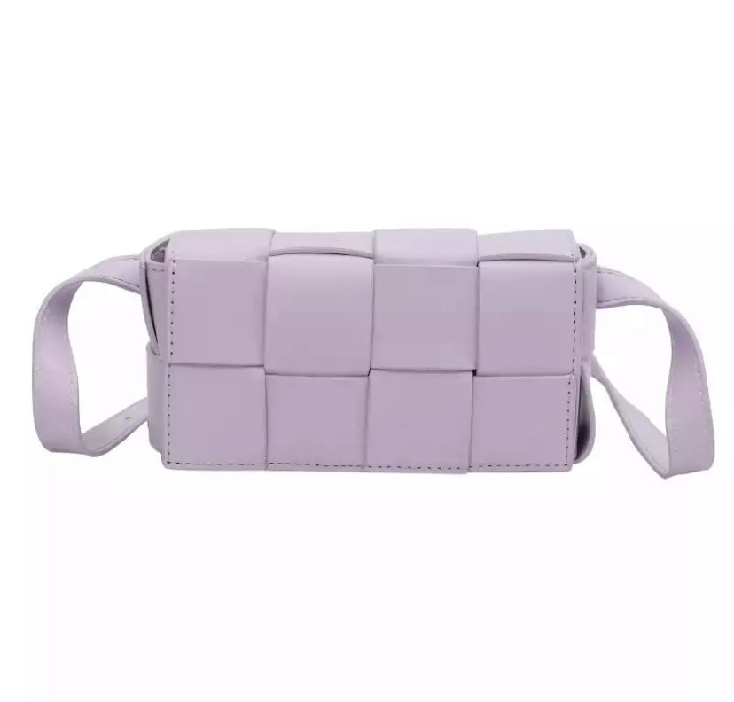 PHOEBE WOVEN CLUTH BAG