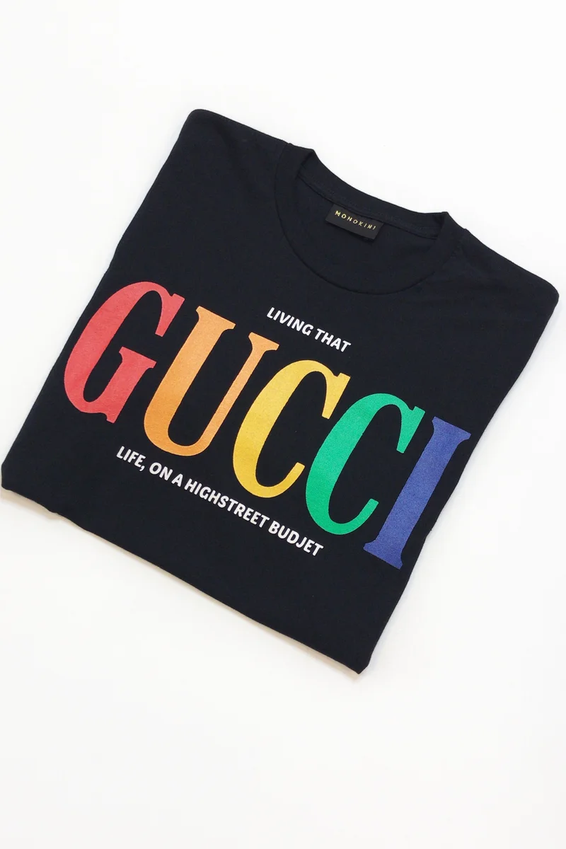 DESIGNER INSPIRED SLOGAN TEE