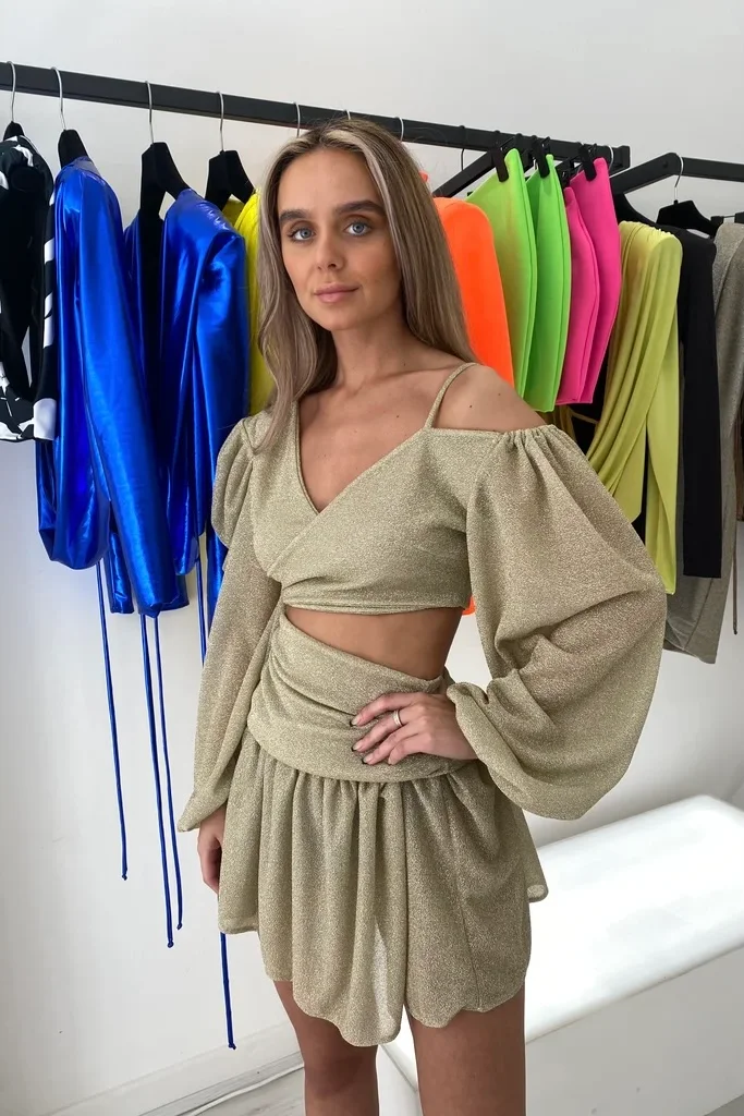 CAMILE ASSYMETRIC SKIRT AND TOP CO-ORD