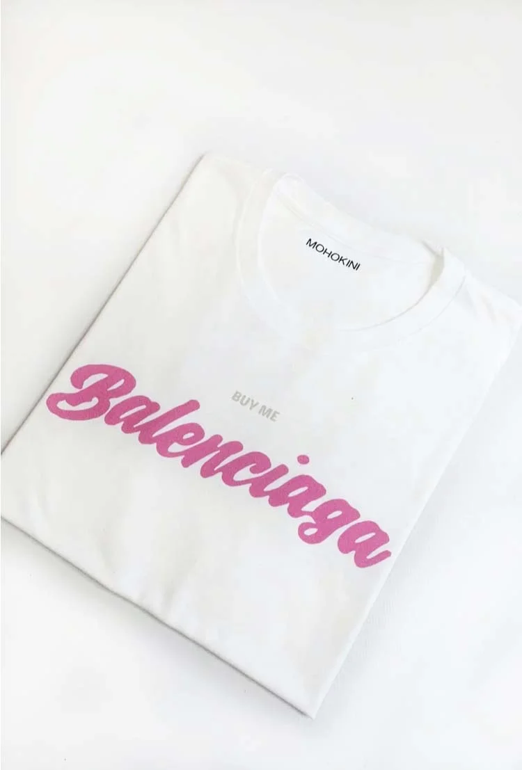 DESIGNER INSPIRED SLOGAN TEE