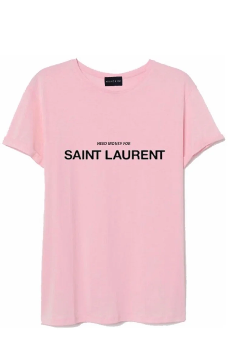 DESIGNER INSPIRED SLOGAN TEE
