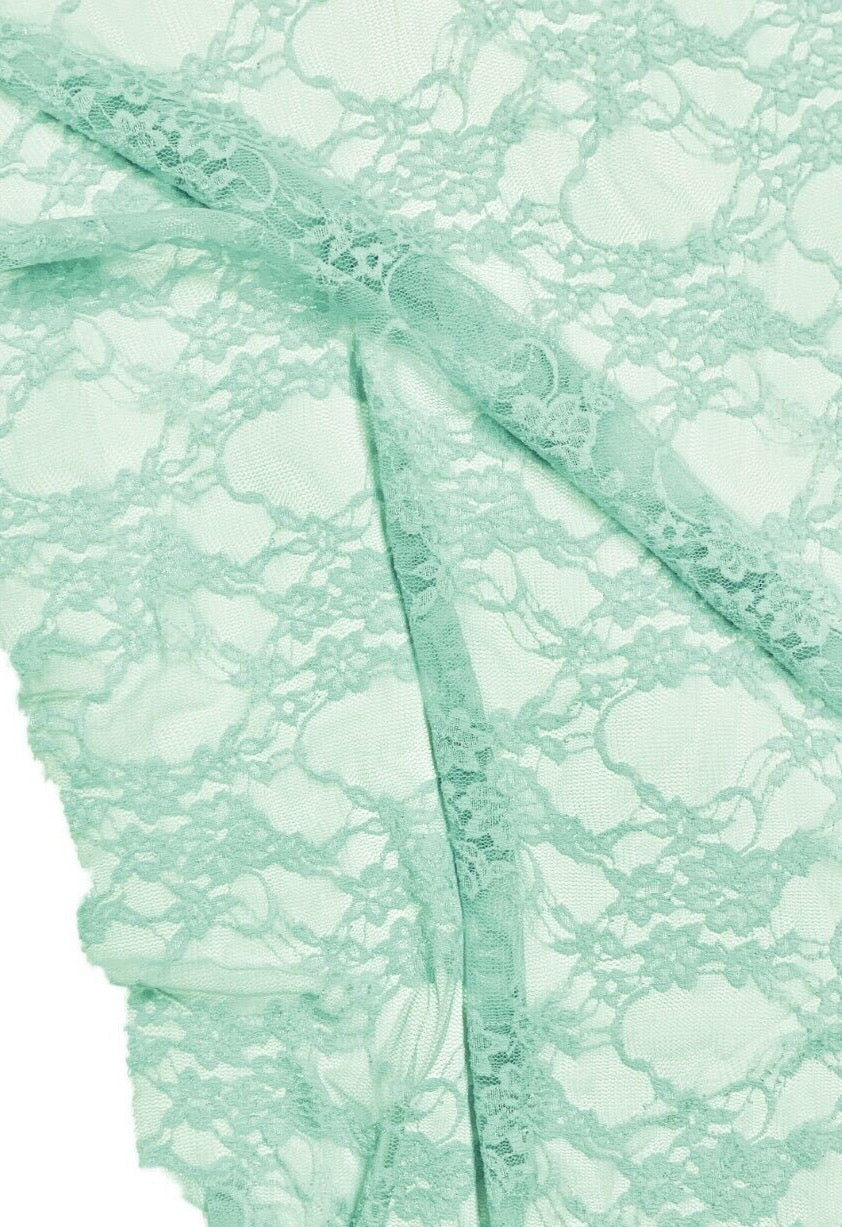 DARIA x FLORA SIDE SPLIT KNOT DETAIL SKIRT AND BIKINI SET - LACE