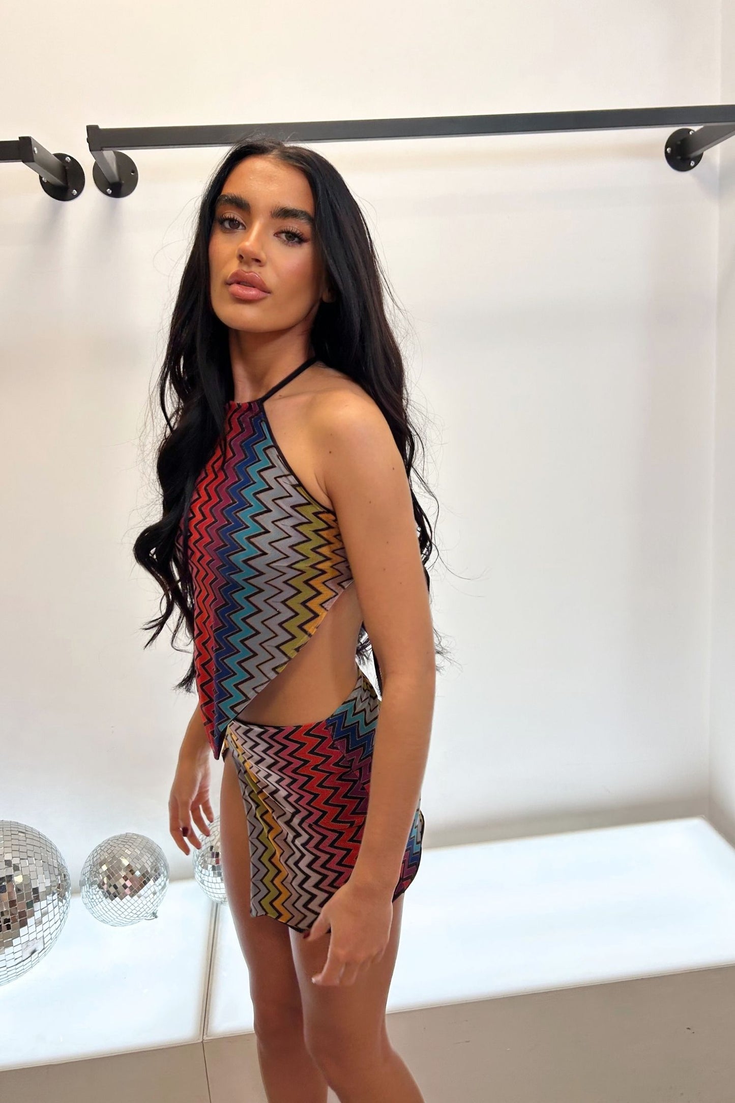 SAMARA X  ROKSANNA SKIRT AND TOP SET - PORTOFINO PRINT