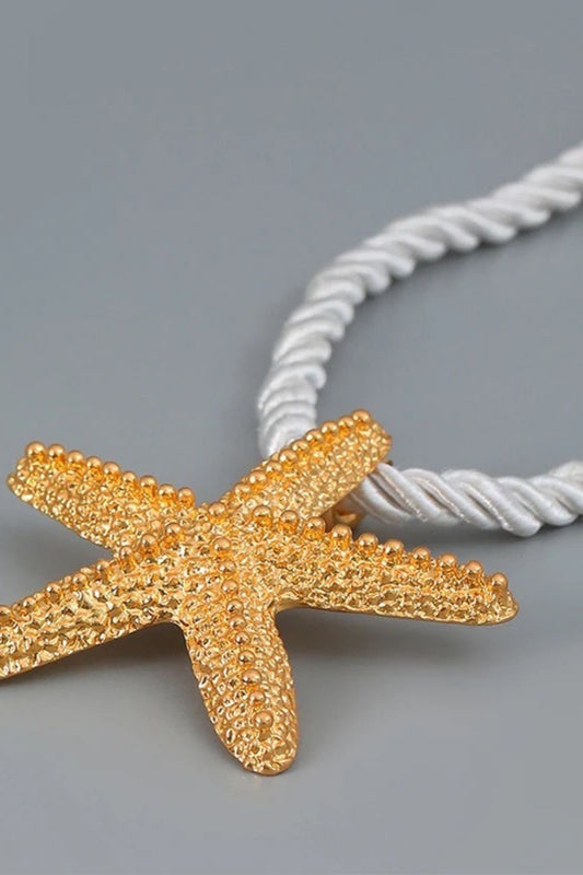 STARFISH ROPE NECKLACE