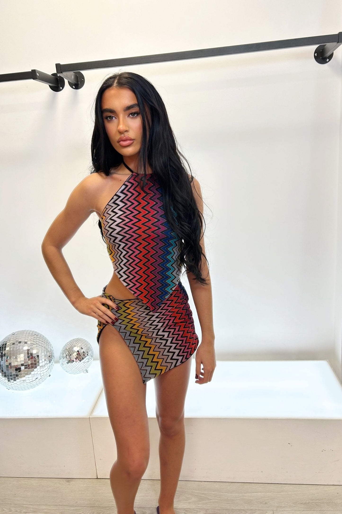 SAMARA X  ROKSANNA SKIRT AND TOP SET - PORTOFINO PRINT