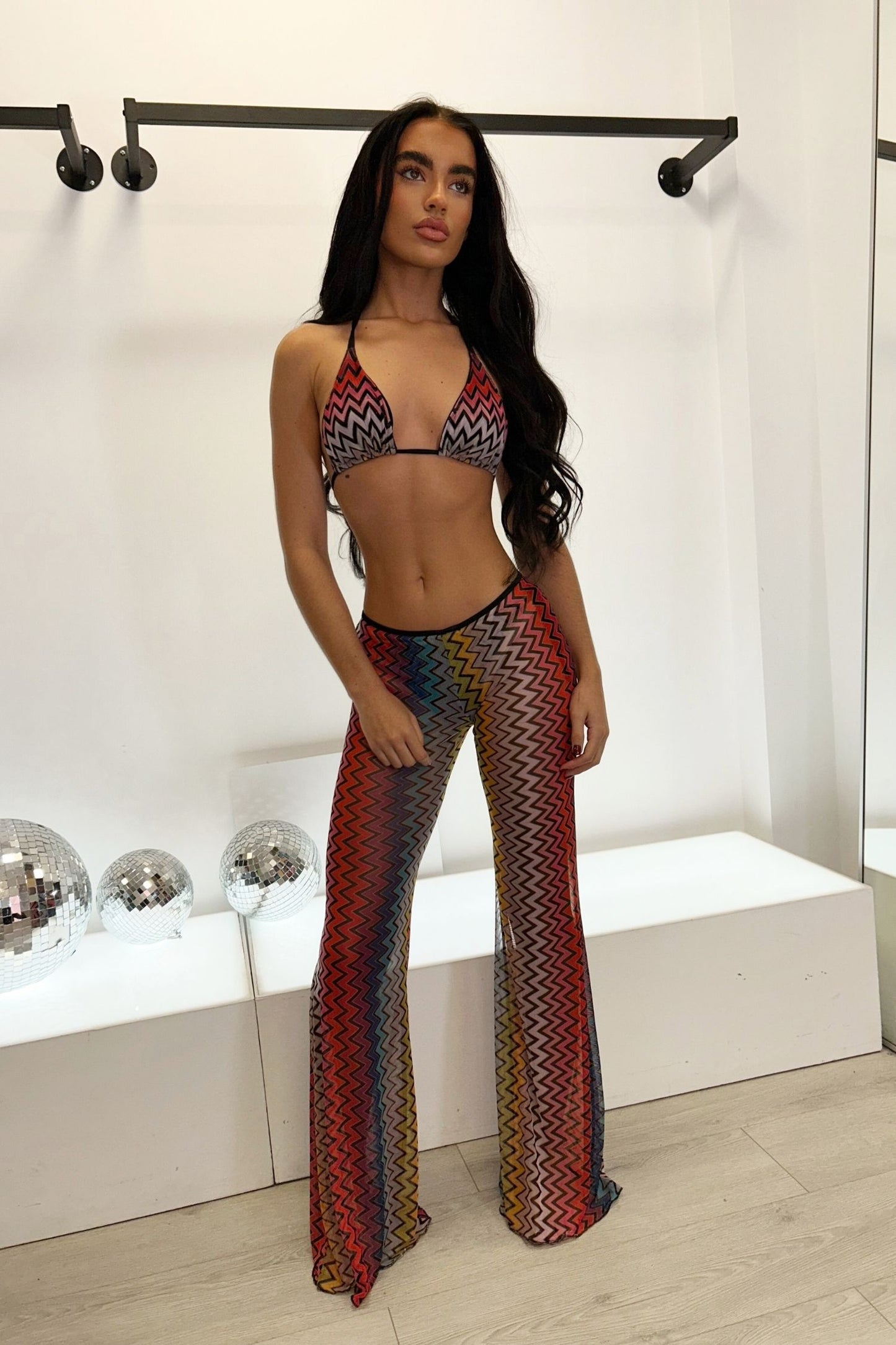 CORALYNNE BEACH PANTS  - PORTOFINO MESH