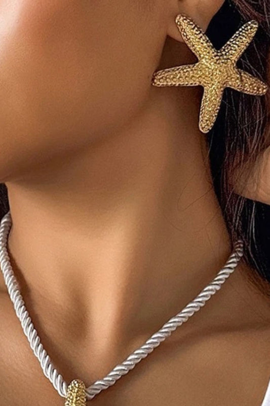 STARFISH EARRINGS - GOLD
