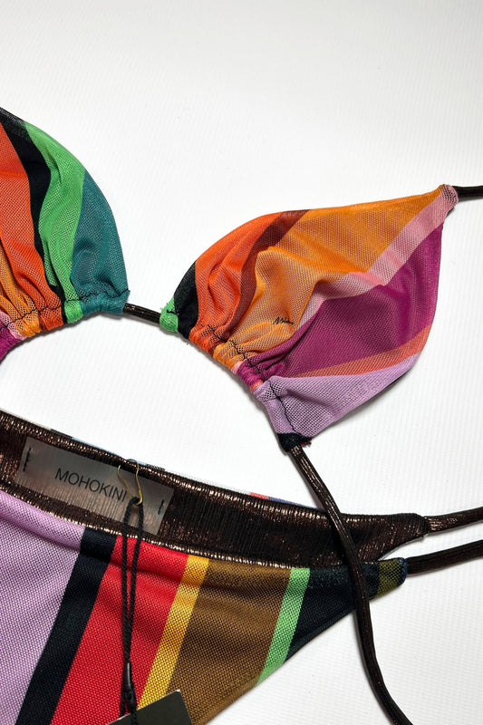 FLORA TRIANGLE BIKINI - SAN JUAN PRINT